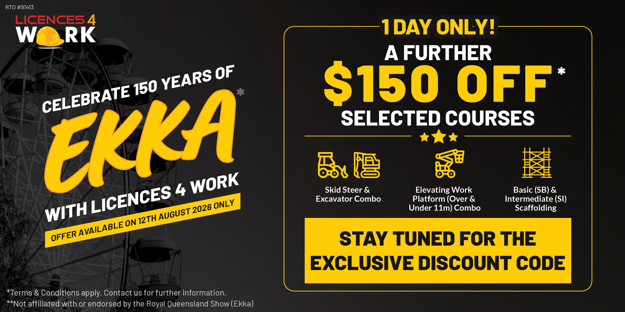 Ekka Sale Starts SOON!